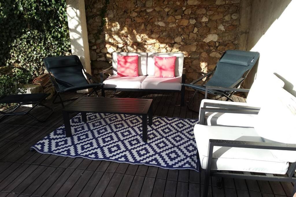 Maison De Maitre 230M² En Plein Coeur Du Village Camps-la-Source Esterno foto